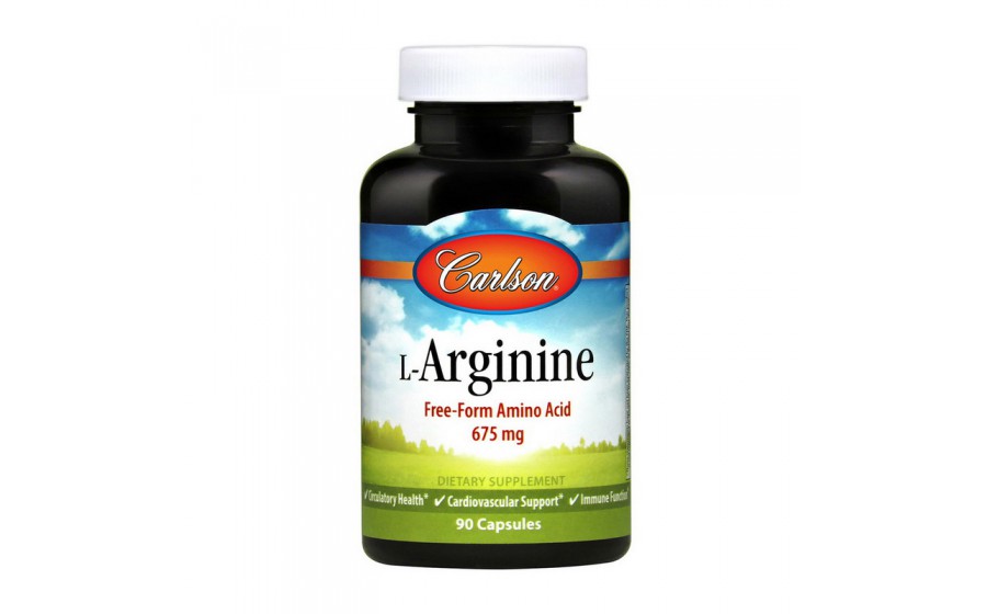 L-Arginine Free-Form Amino Acid 675 mg (90 caps)