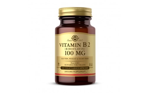 Vitamin B 2 100 mg (100 veg caps)