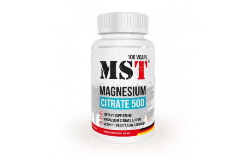 Magnesium Citrate 500 (100 veg caps)