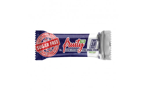 Fruity Pro sugar free (30 g, чорниця, журавлина, чорнослив)