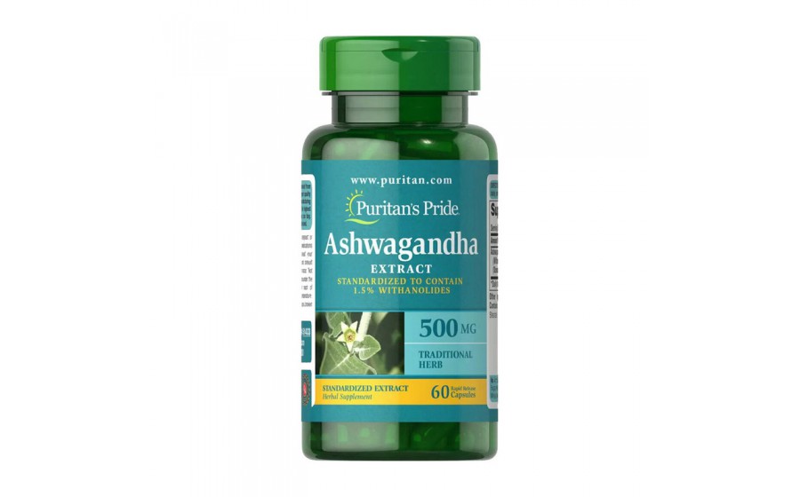 Ashwagandha Extract 500 mg (60 caps)