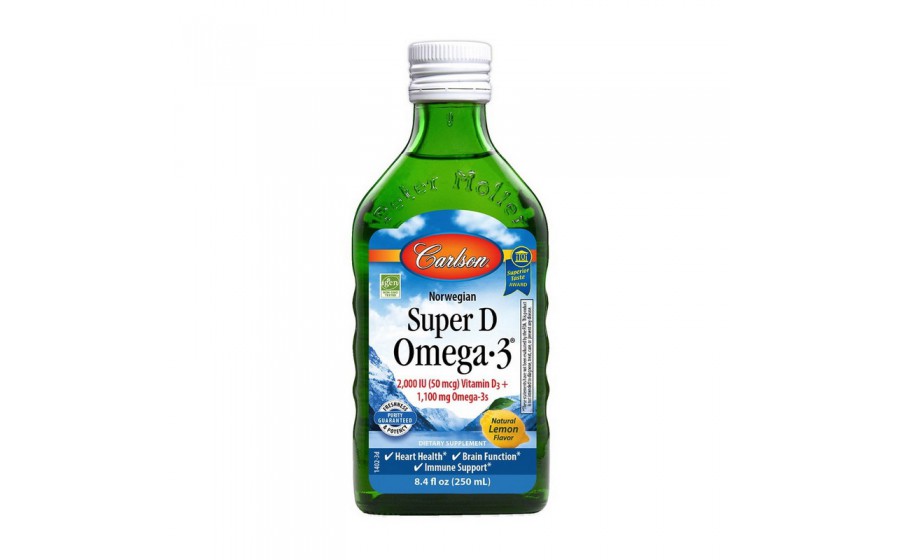 Super D Omega 3 (2000 IU Vitamin D3 + 1,100 mg Omega-3s) (250 mL)