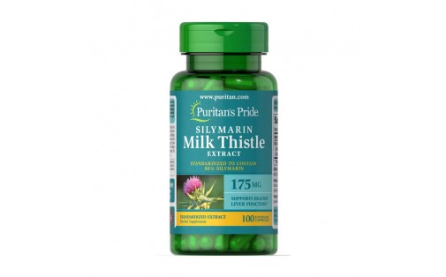 Silymarin Milk Thistle Extract 175 mg (100 caps)