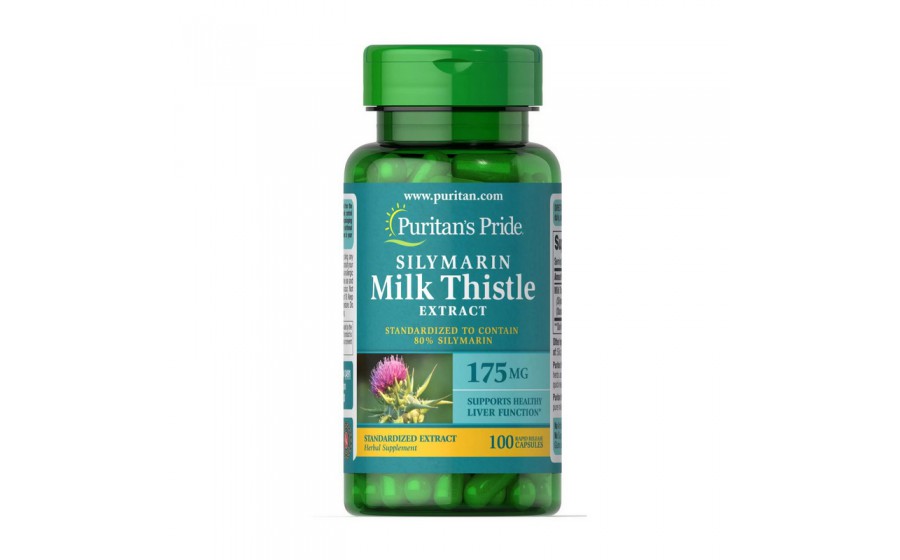 Silymarin Milk Thistle Extract 175 mg (100 caps)