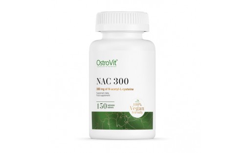 100 % Vegan NAC 300 mg (150 tabs)