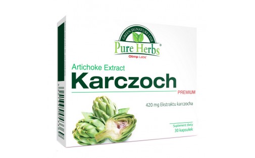 Karczoch Artichoke Extract Premium 420 mg (30 caps)