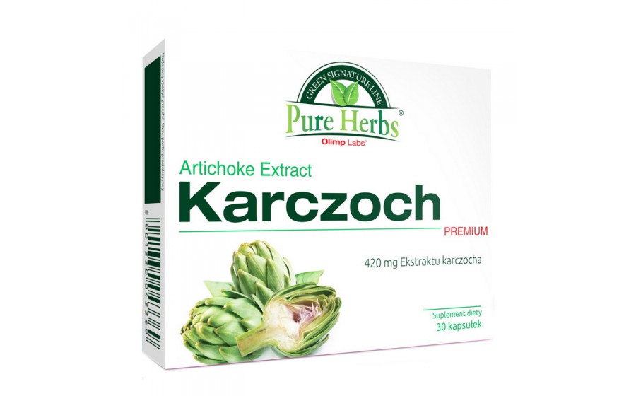 Karczoch Artichoke Extract Premium 420 mg (30 caps)