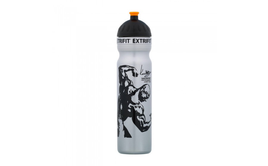 Bottle Extrifit short nozzle (1L, gray)