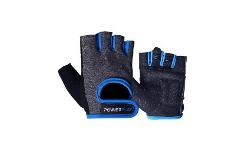 Womans Fitness Gloves Grey-Blue 2935 (XS size)