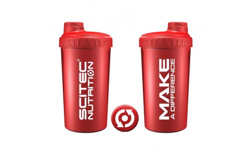 Shaker Scitec Nutrition Make A Difference (700 ml, red)