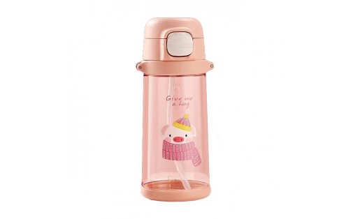 Casno Pig Waterbottle KXN-1219 (690 ml, pink)