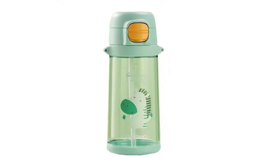 Casno Zebra Waterbottle KXN-1219 (690 ml, green)