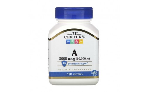 Vitamin A 3000 mcg (10 000 IU) (110 softgels) (110 softgels)