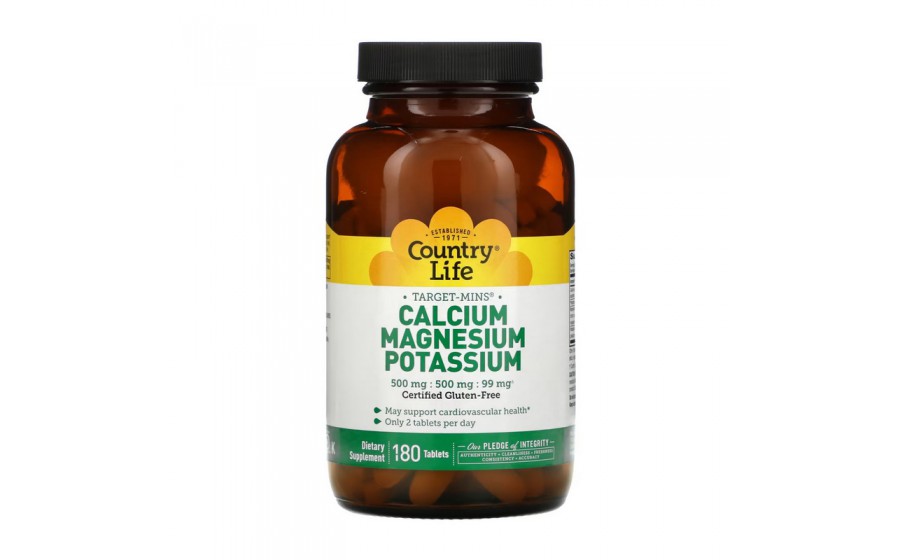 Calcium Magnesium Potasium (180 tab)