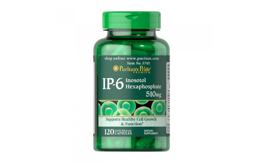 IP-6 Inositol Hexaphosphate 510 mg (120 caps)