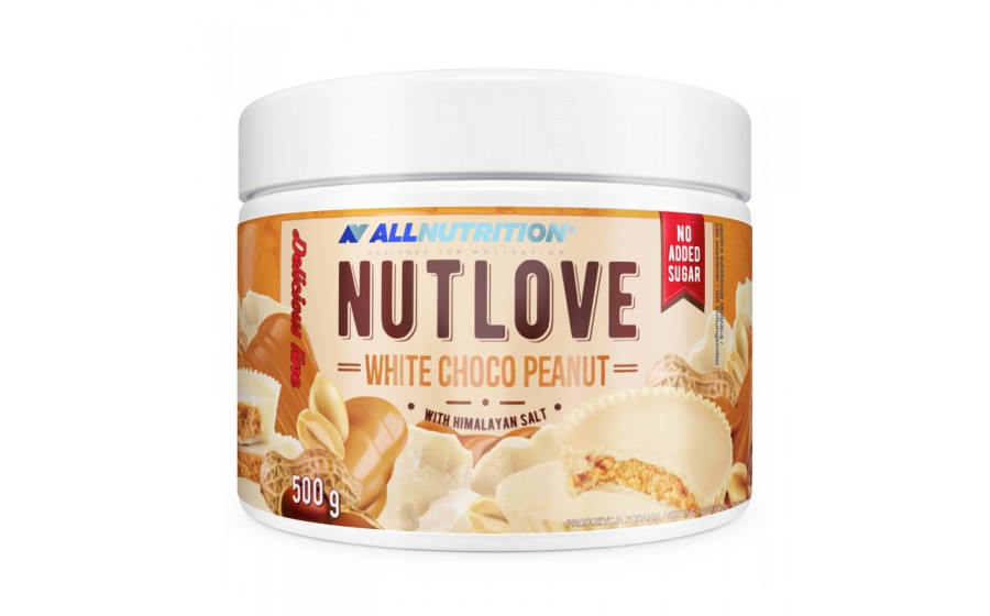 Nuttlove (500 g, white choco peanut)