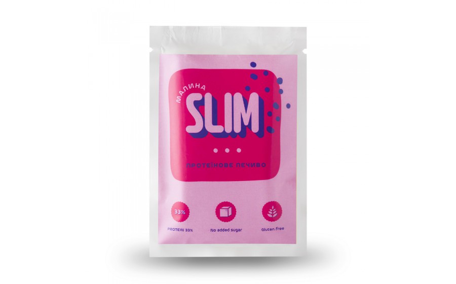 Slim Protein Cookie (35 g, малина)