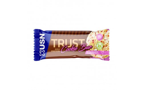 Trust Cookie Bar (60 g, white chocolate raspberry)