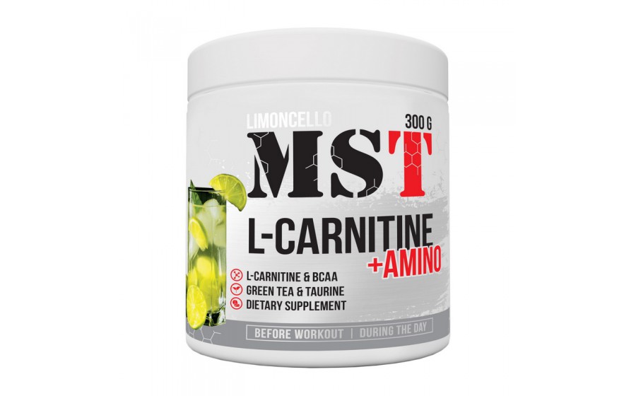 L-Carnitine + Amino (300 g, limoncello)