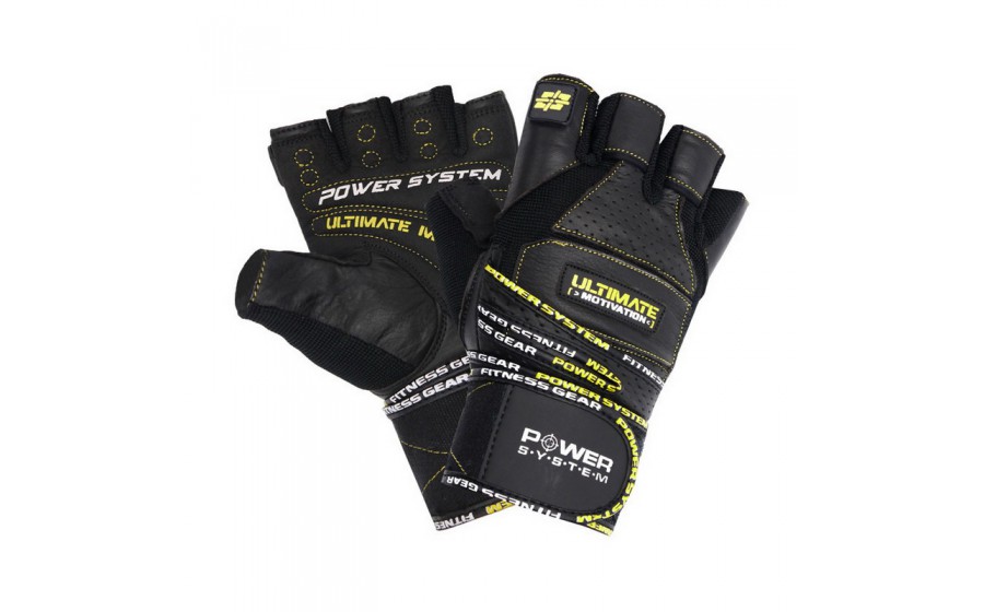 Ultimate Motivation Gloves 2810YW Yellow (L size)