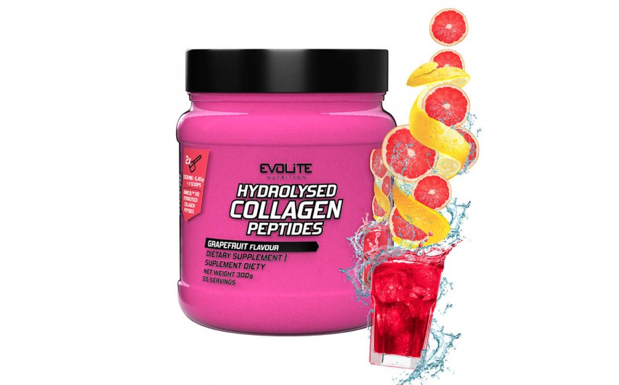 Hydrolysed Collagen Peptides (300 g, grapefruit)