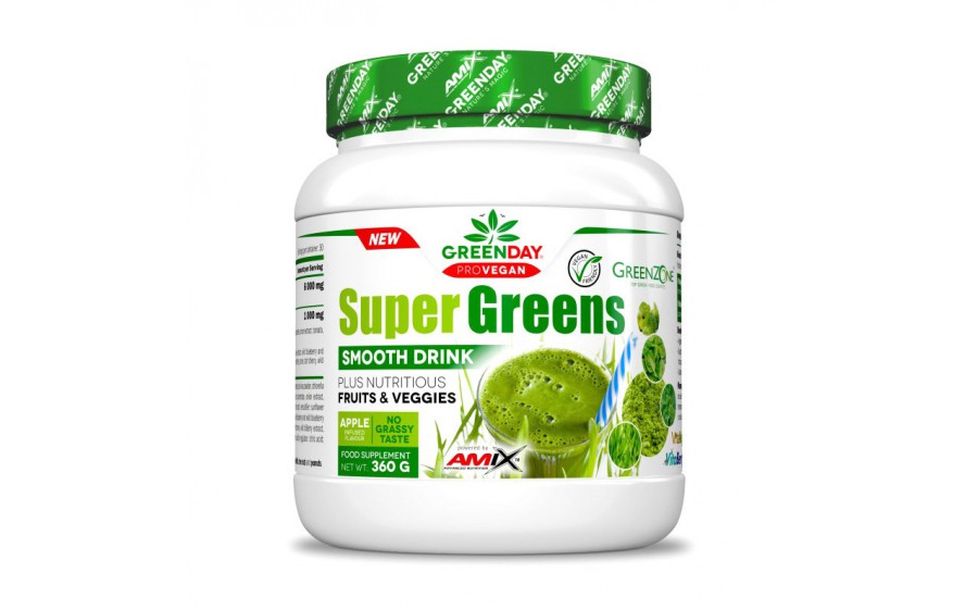 Super Greens Smooth Drink (360 g, apple)