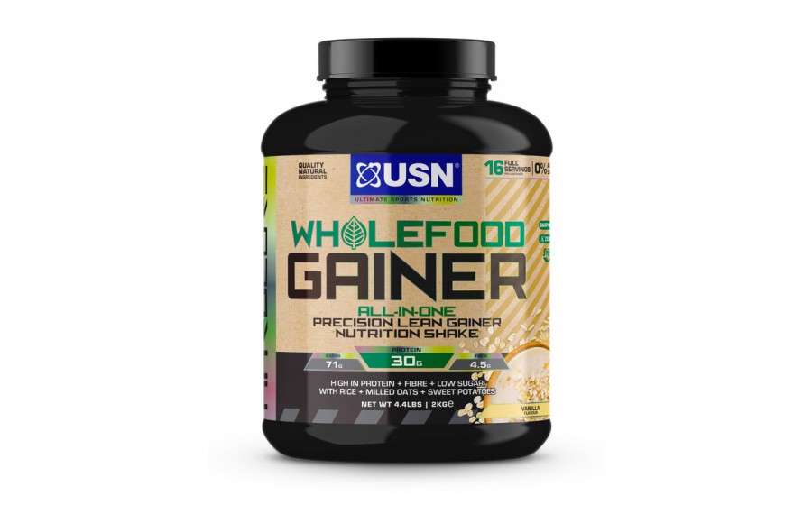 Wholefood Gainer (2 kg, vanilla)