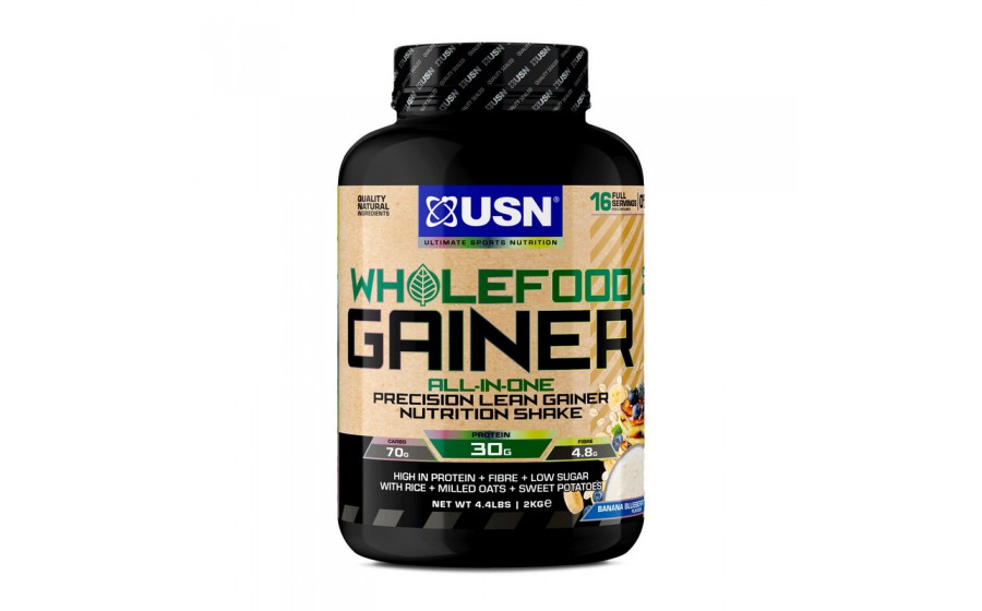 Wholefood Gainer (2 kg, banana blueberry pancake)