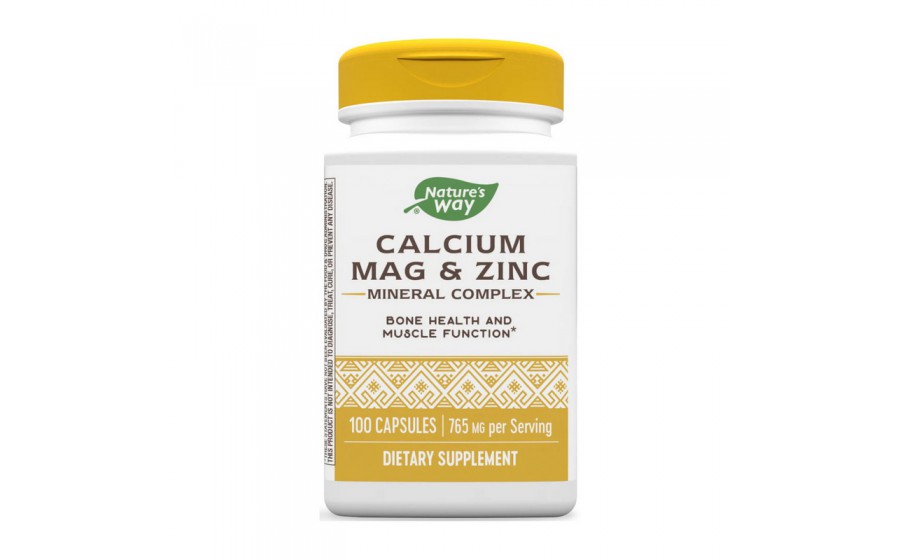 Calcium Mag & Zinc (100 caps)