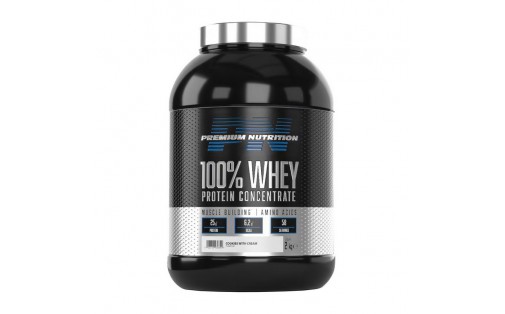 100% Whey Protein Concentrate (2 kg, banana peach)