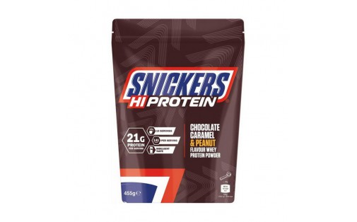 SNICKERS Hi Protein (455 g, chocolate caramel & peanut)