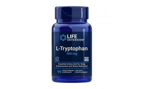 L-Tryptophan 500 mg (90 veg caps)