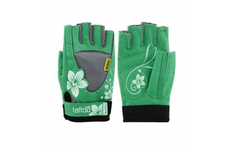 Jungle Workout Gloves MFG-710 Green (L size)