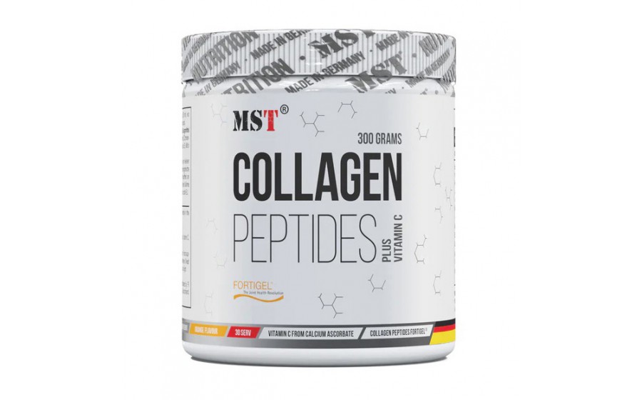 Collagen Peptides + Vitamin C (300 g, orange)