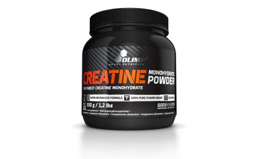 Creatine Monohydrate Powder (550 g, unflavored)