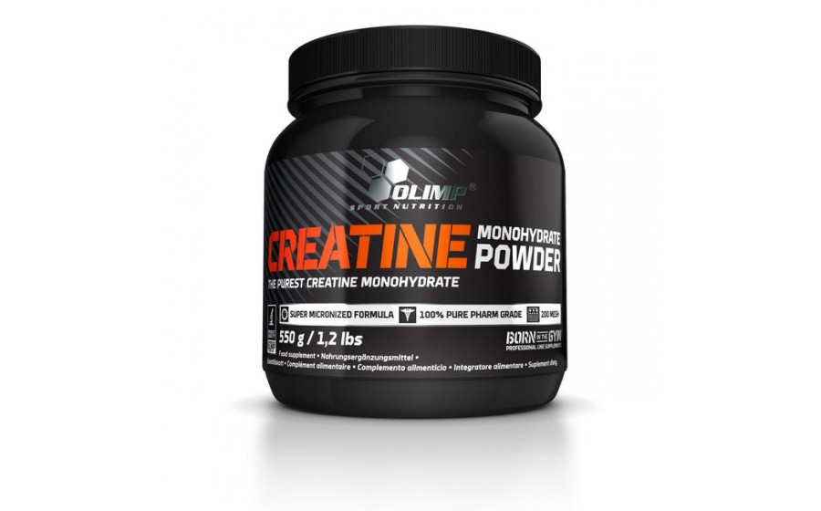 Creatine Monohydrate Powder (550 g, unflavored)