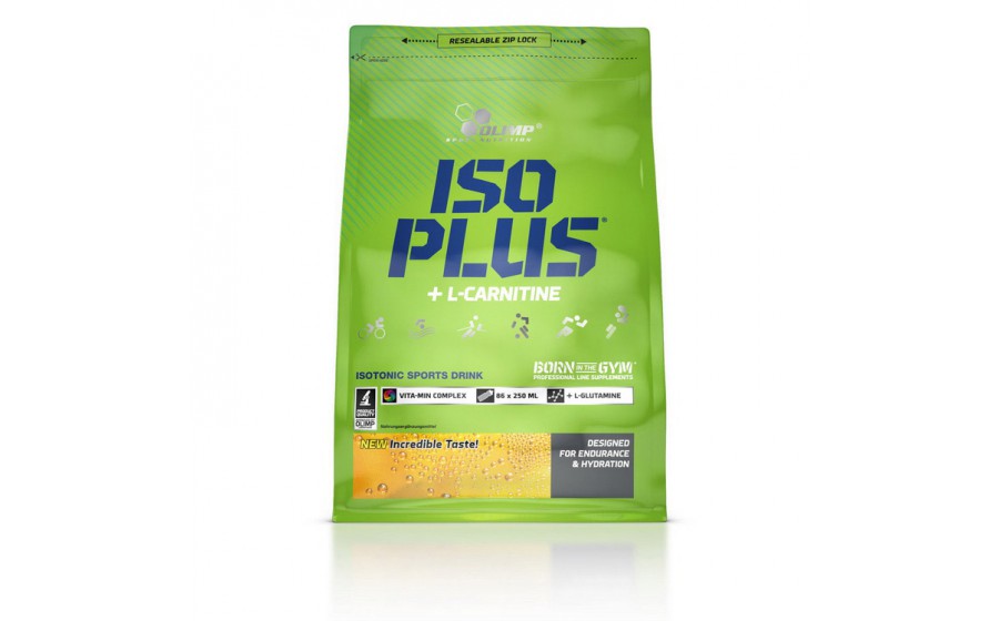 Iso Plus + L-Carnitine (1,5 kg, lemon)