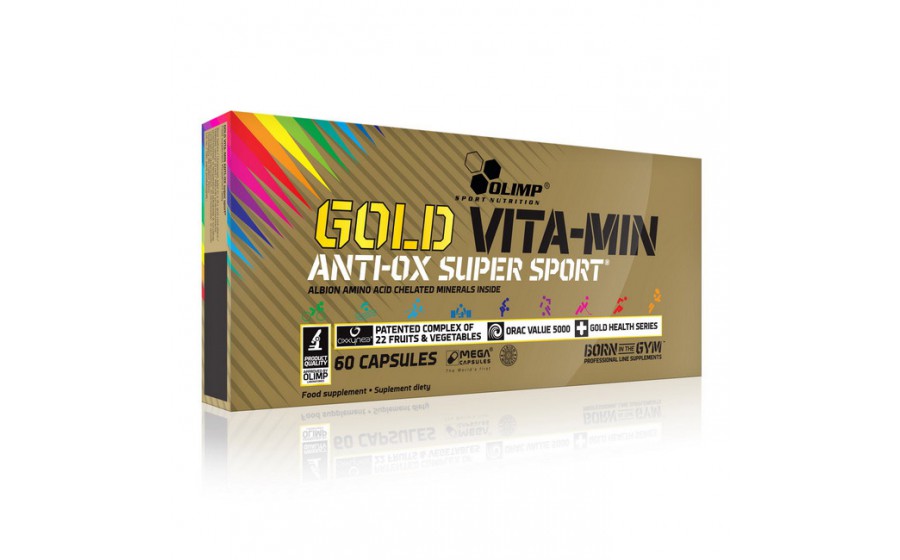 Gold VITA-MIN Anti-OX Super Sport (60 caps)