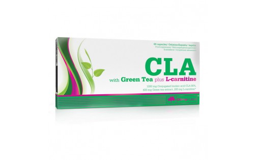 CLA with Green Tea plus L-Carnitine (60 caps)