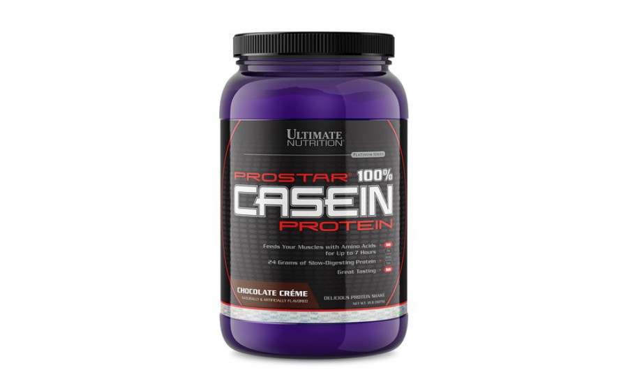 Prostar 100% Casein Protein (907 g, strawberry)