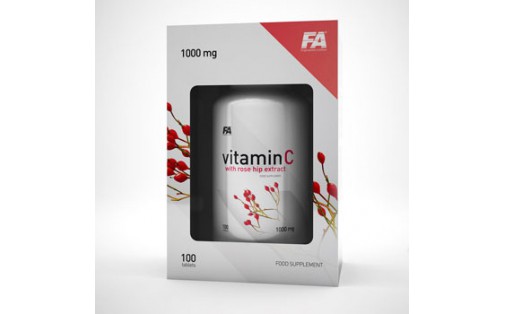 Vitamin C with rose hip extract (100 tabs)