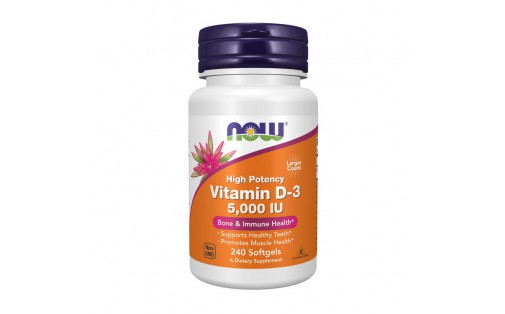 Vitamin D-3 5000 IU (240 softgels)