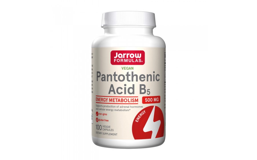 Pantothenic Acid B5 500 mg (100 caps)