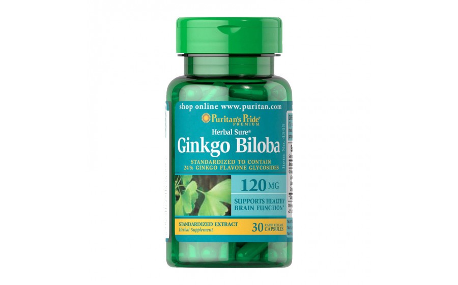 Ginkgo Biloba 120 mg (30 caps)