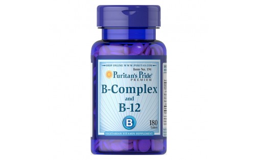 Vitamin B-Complex And Vitamin B-12 (180 tablets)