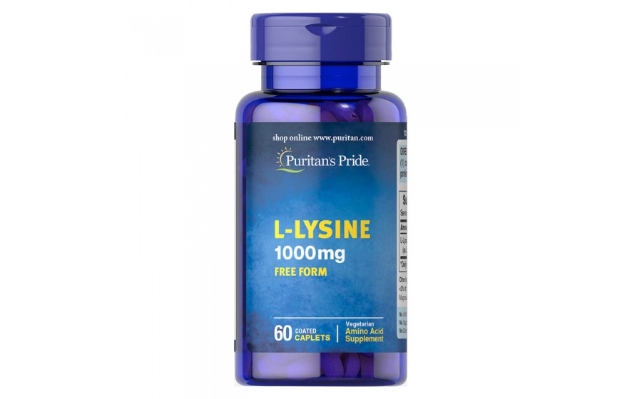 L-Lysine 1000 mg (60 caplets)