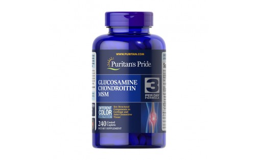 Double Strength Glucosamine, Chondroitin & MSM (240 caplets)