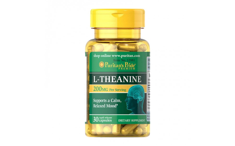 L-Theanine 200 mg (30 caps)