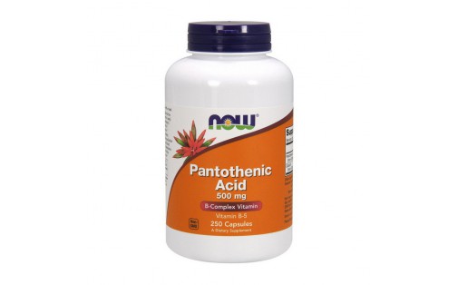 Pantothenic Acid 500 mg (250 caps)