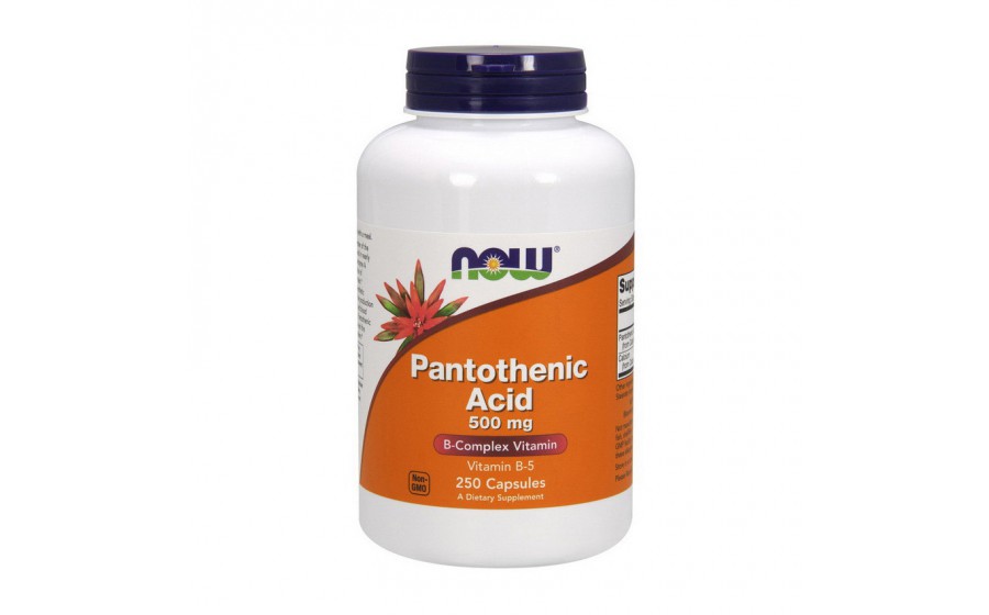 Pantothenic Acid 500 mg (250 caps)